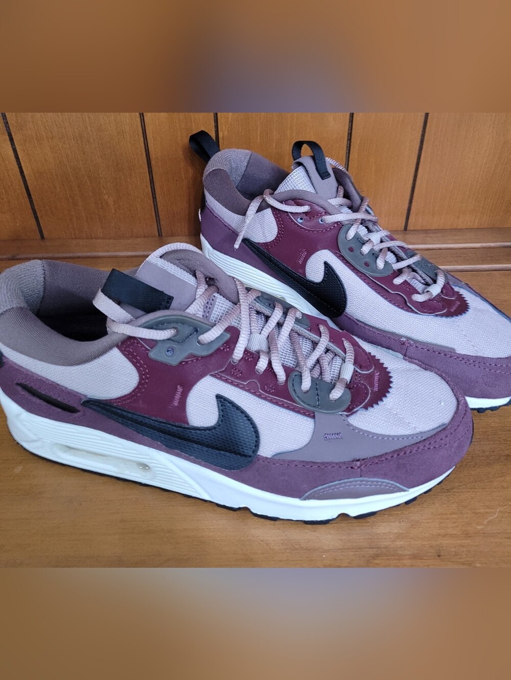 Nike Air Max 90 Futura plum Purple Casual Shoes Sneakers Womens Size 7.5